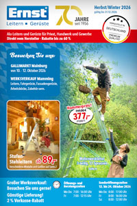 Ernst Katalog Herbst/Winter 2026