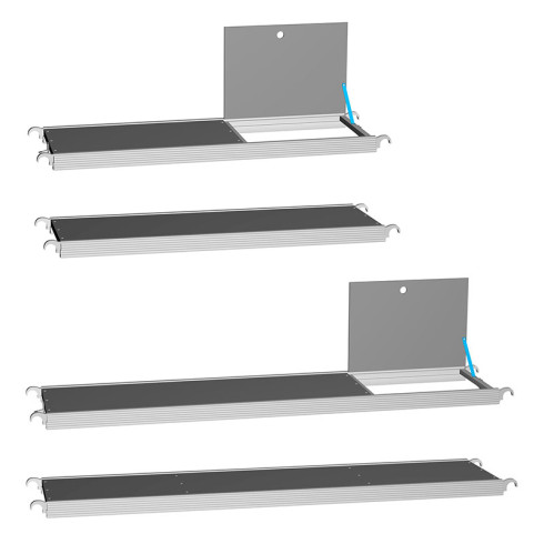 Plattformen Fahrgerüste Industrieausführung