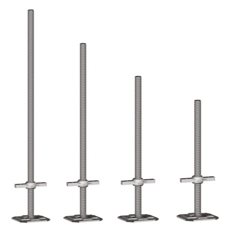 Spindelfüße für Fassadengerüste