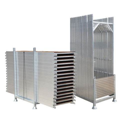 Lager- und Transportboxen für Traufseiten- und Giebelgerüste