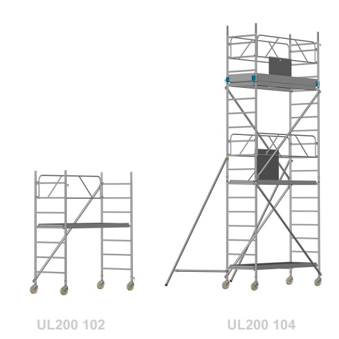 Universal LIGHT 200 - Länge: 2,00 m - Breite: 0,80 m