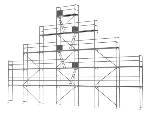 Giebelgerüst maxiXL B - 3,0 m Felder