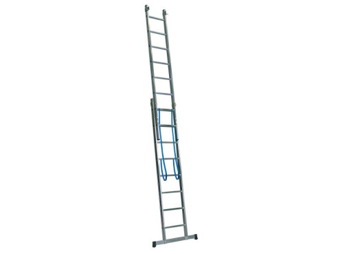 Mehrzweckleiter Handwerker STANDARD 2-teilig, 41/47 cm breit, verpresst