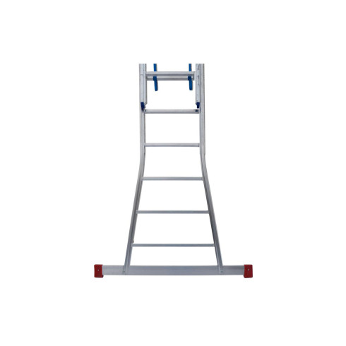 Mehrzweckleiter PREMIUM 3-teilig, 41/47/53 cm breit, konisch ausgestellt