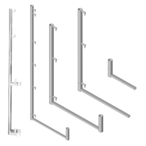 Geländerhalter für Fassadengerüste