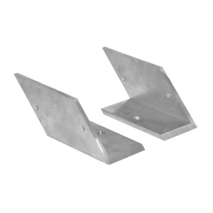 Treppe mit einseitigem Handlauf und Stahl Gitterrost-Stufen