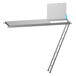 Plattformen 67,5 cm breit Leiter integriert Aluriffelblech für Fassadengerüste