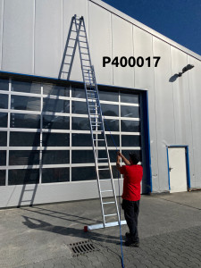 Seilzugleiter Handwerkerausführung 2-teilig, 35/41 cm breit