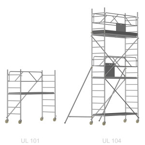 Universal LIGHT - Länge: 2,50 m - Breite: 0,80 m