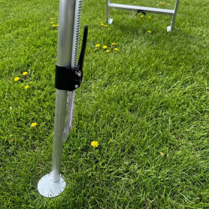 Obstbaumleiter 2.0 mit höhenverstellbarer Stütze