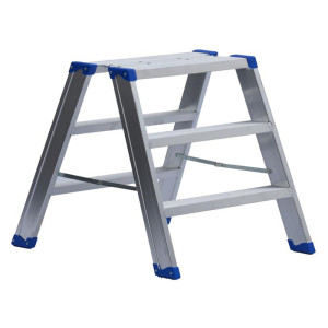 Leiterntritt 600 mm breit mit Stahlgelenken