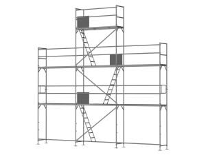 Giebelgerüst mini - 2,5 m Felder