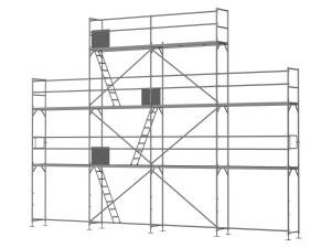 Giebelgerüst klein - 2,5 m Felder